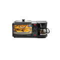 Cadlec MultiChef Pro 3-in-1 Breakfast Maker (Black)