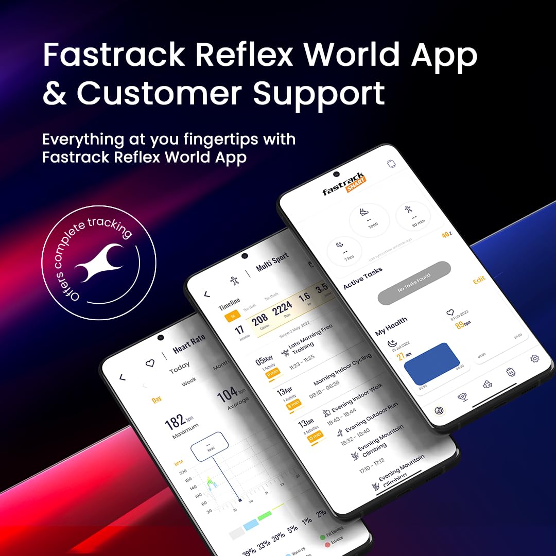 Fastrack Limitless Glide X 1.83" Smart Watch