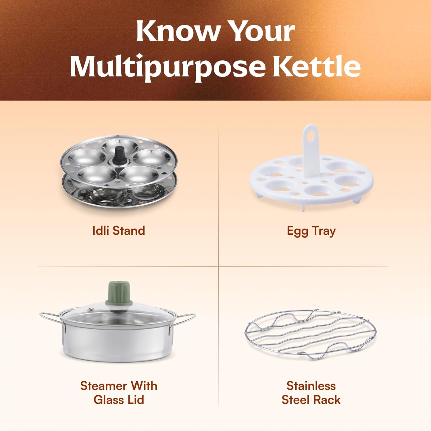 Cookwell Multipurpose Cook Kettle 1.5L (600W)