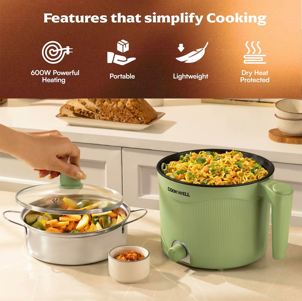 Cookwell Multipurpose Cook Kettle 1.5L (600W)