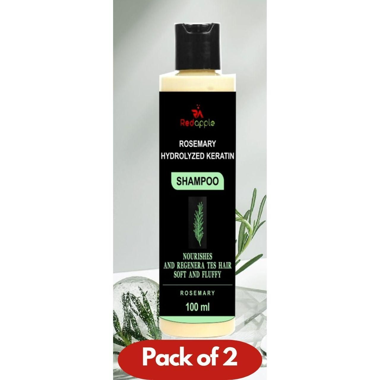 Rosemary Hydrolyzed Keratin Shampoo | Pack of 2