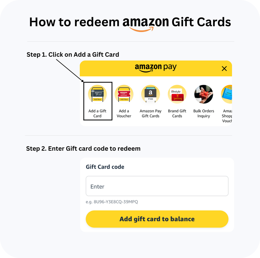 Amazon Gift Card – ₹900 Value