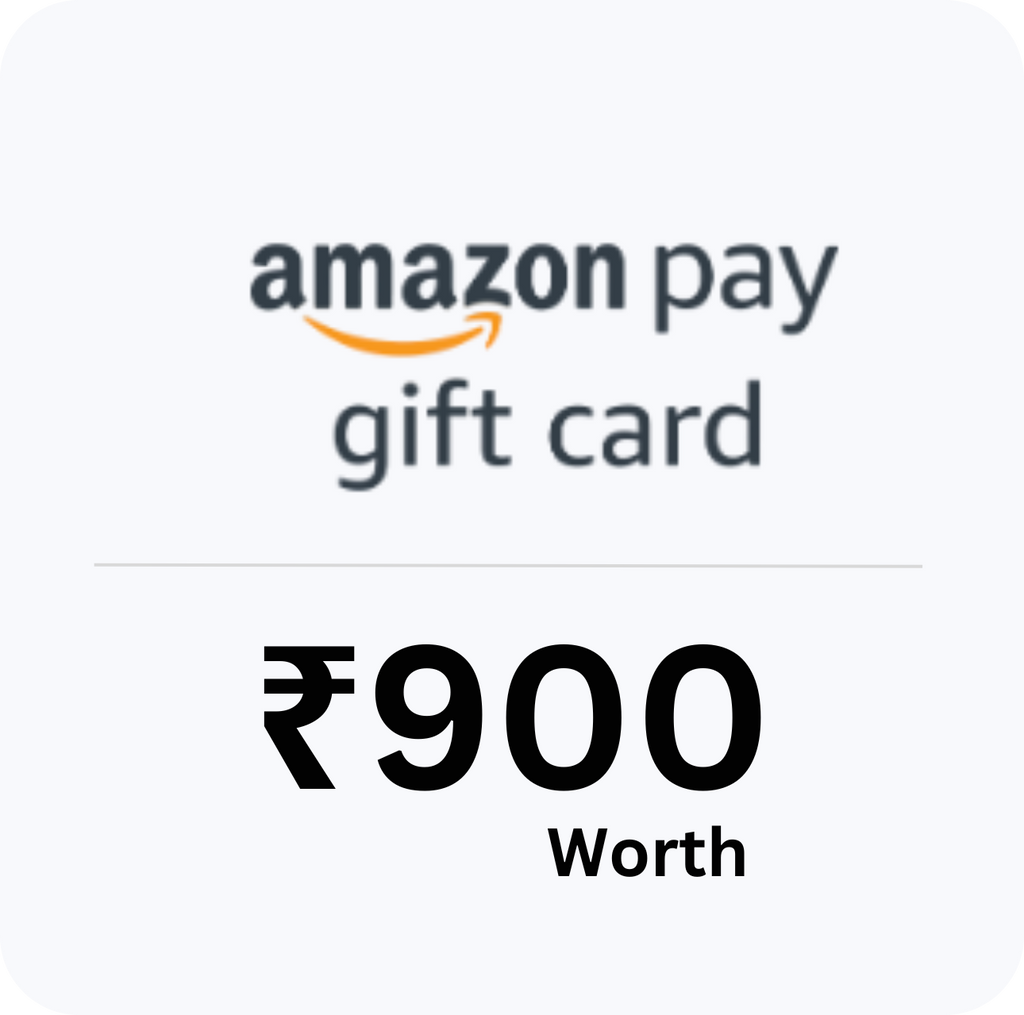 Amazon Gift Card – ₹900 Value