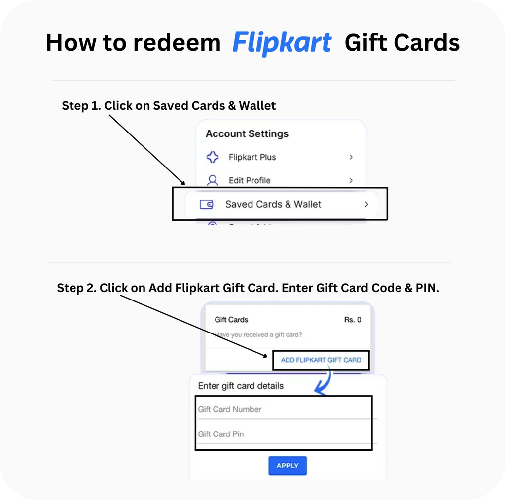 Flipkart Gift Card – ₹900 Value