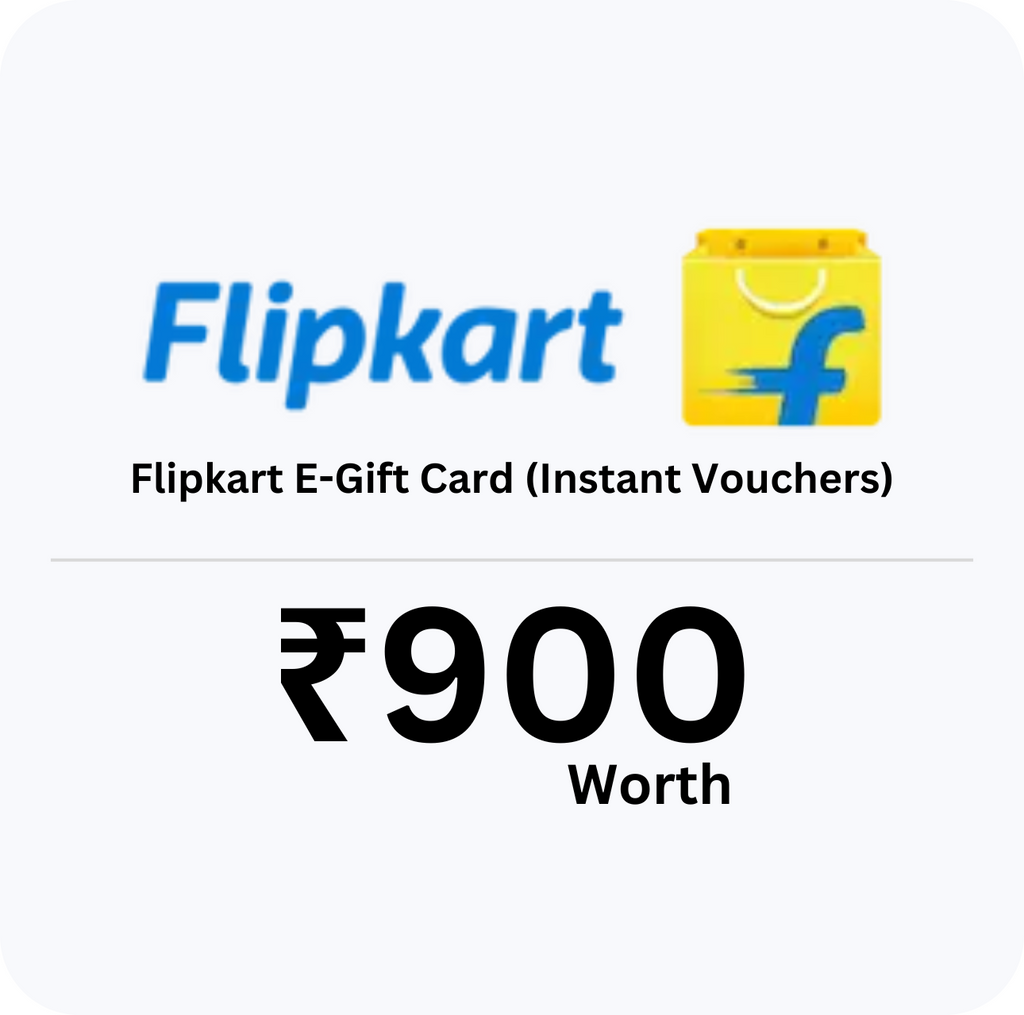 Flipkart Gift Card – ₹900 Value