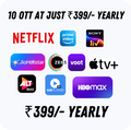 10 Premium OTT Platforms Combo Pack (1 Year Access)