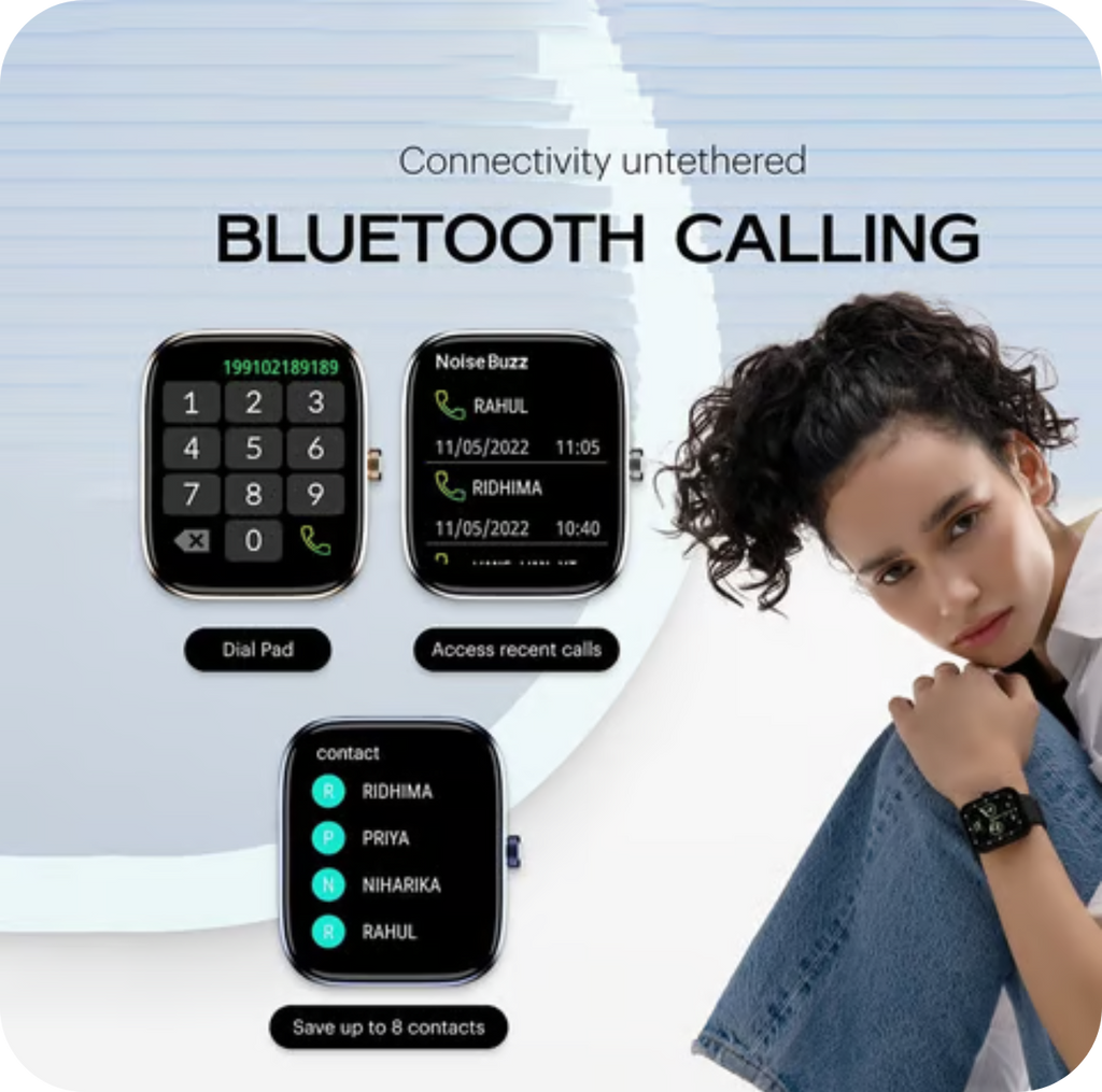 Noise ColorFit HD Smart Watch (1.85)