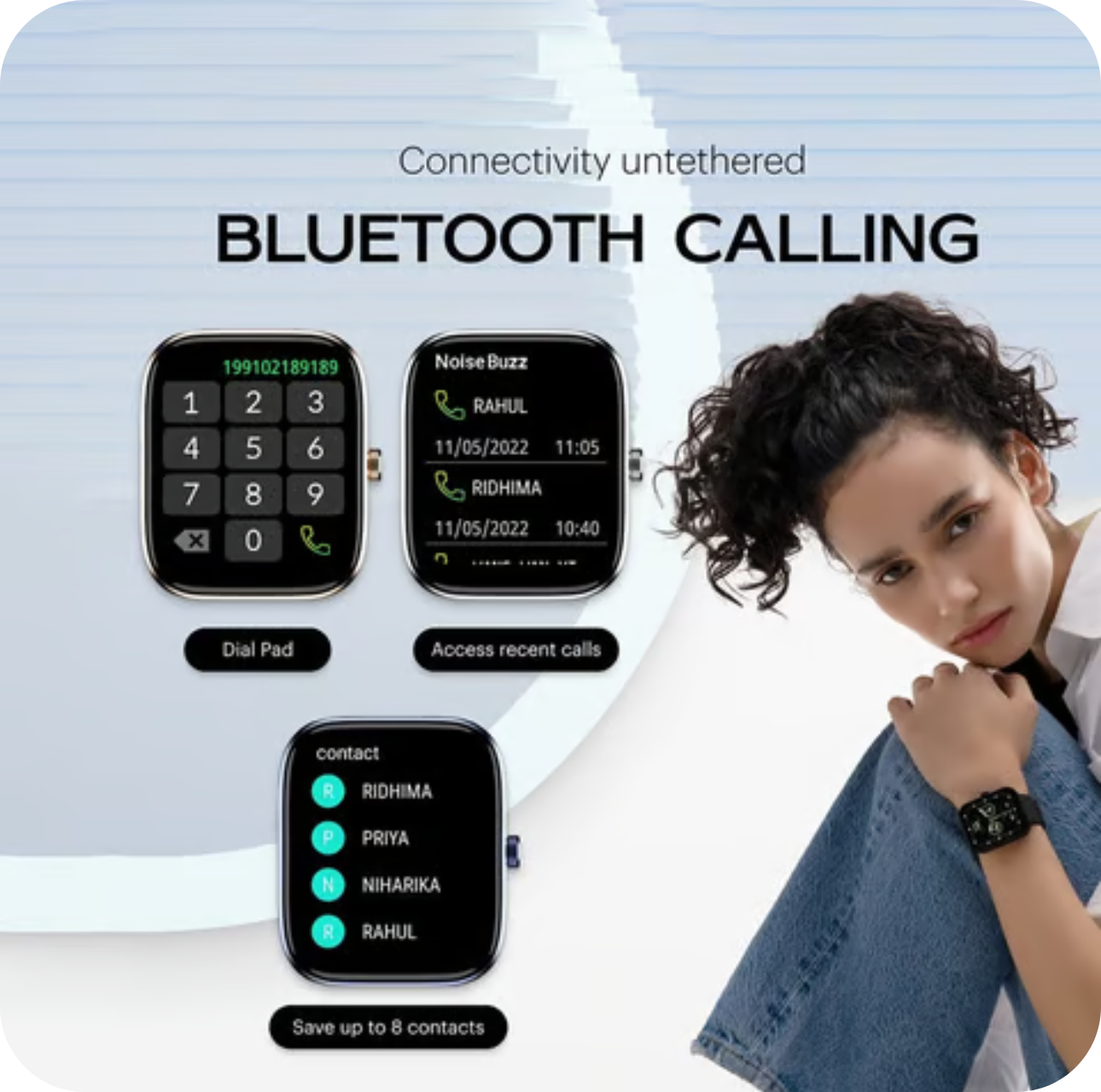 Noise ColorFit HD Smart Watch (1.85)