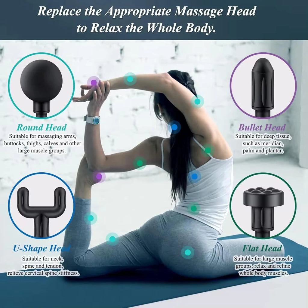 Deep Tissue Massage Gun for Full Body Relaxation