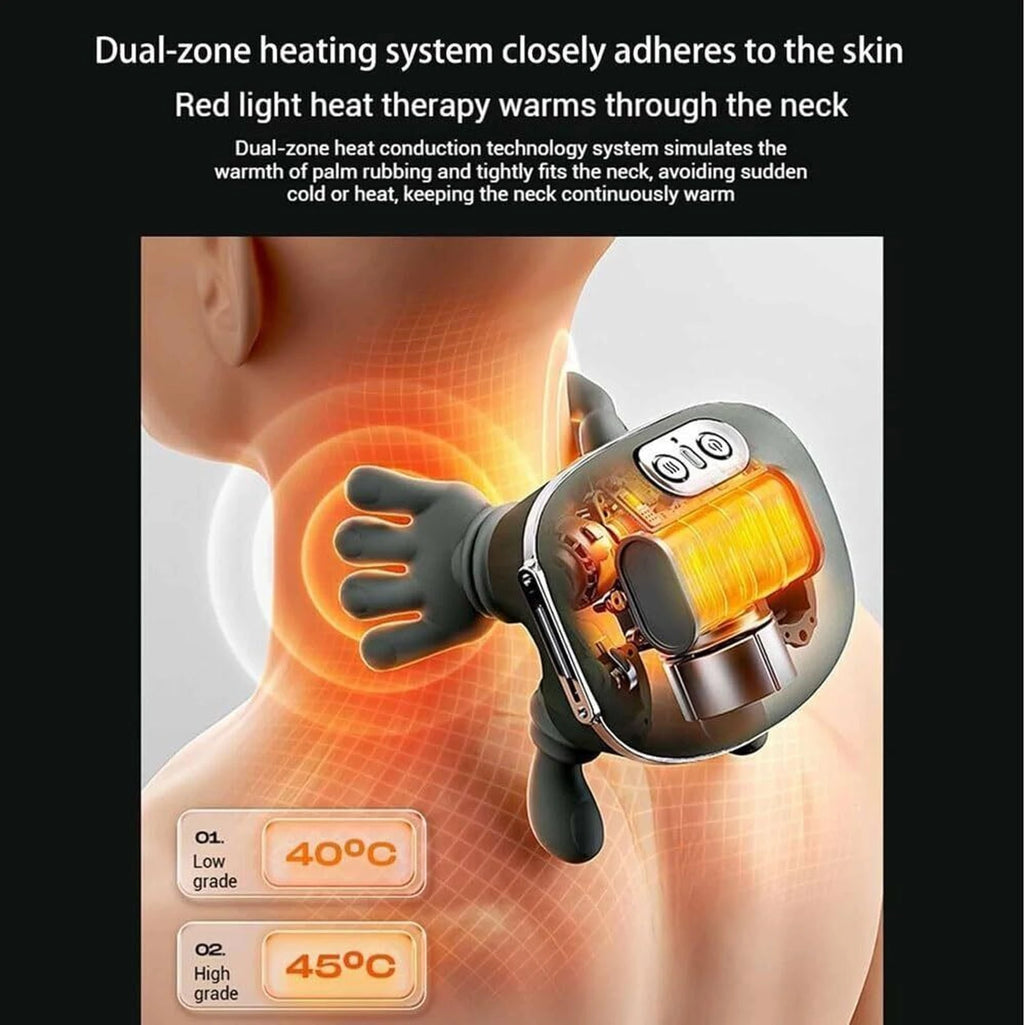 Electric Neck & Shoulder Massager for Muscle Relaxation & Daily Wellness