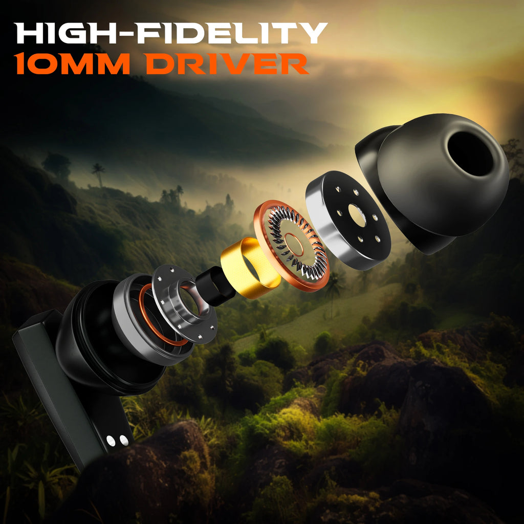 TRIGGR Kraken X1 TWS Earbuds (Black)