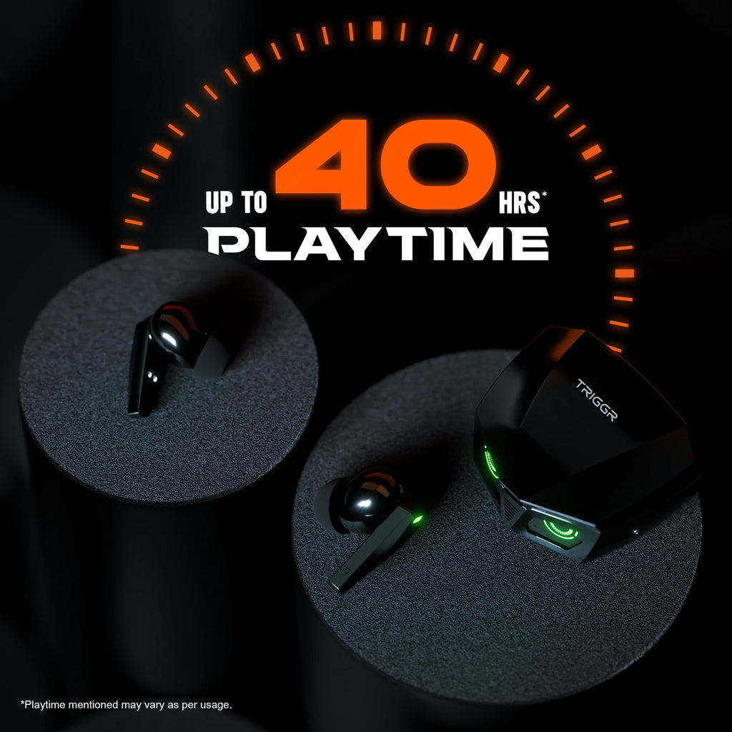 TRIGGR Kraken X1 TWS Earbuds (Black)