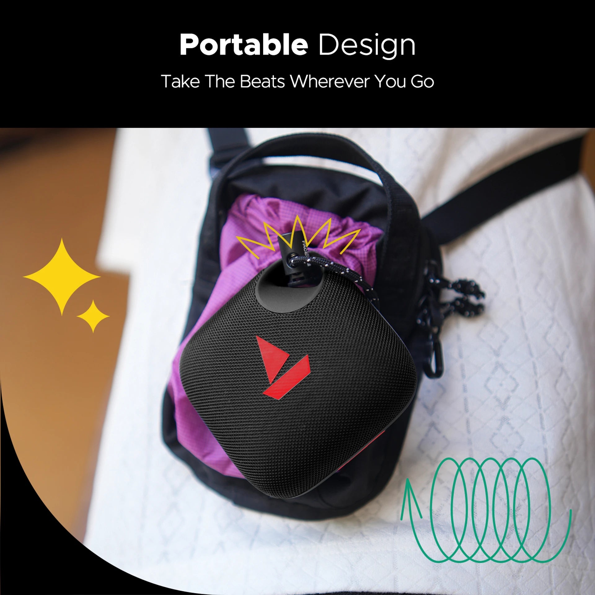 boAt Stone 190 Pro Bluetooth Speaker (Raging Black)
