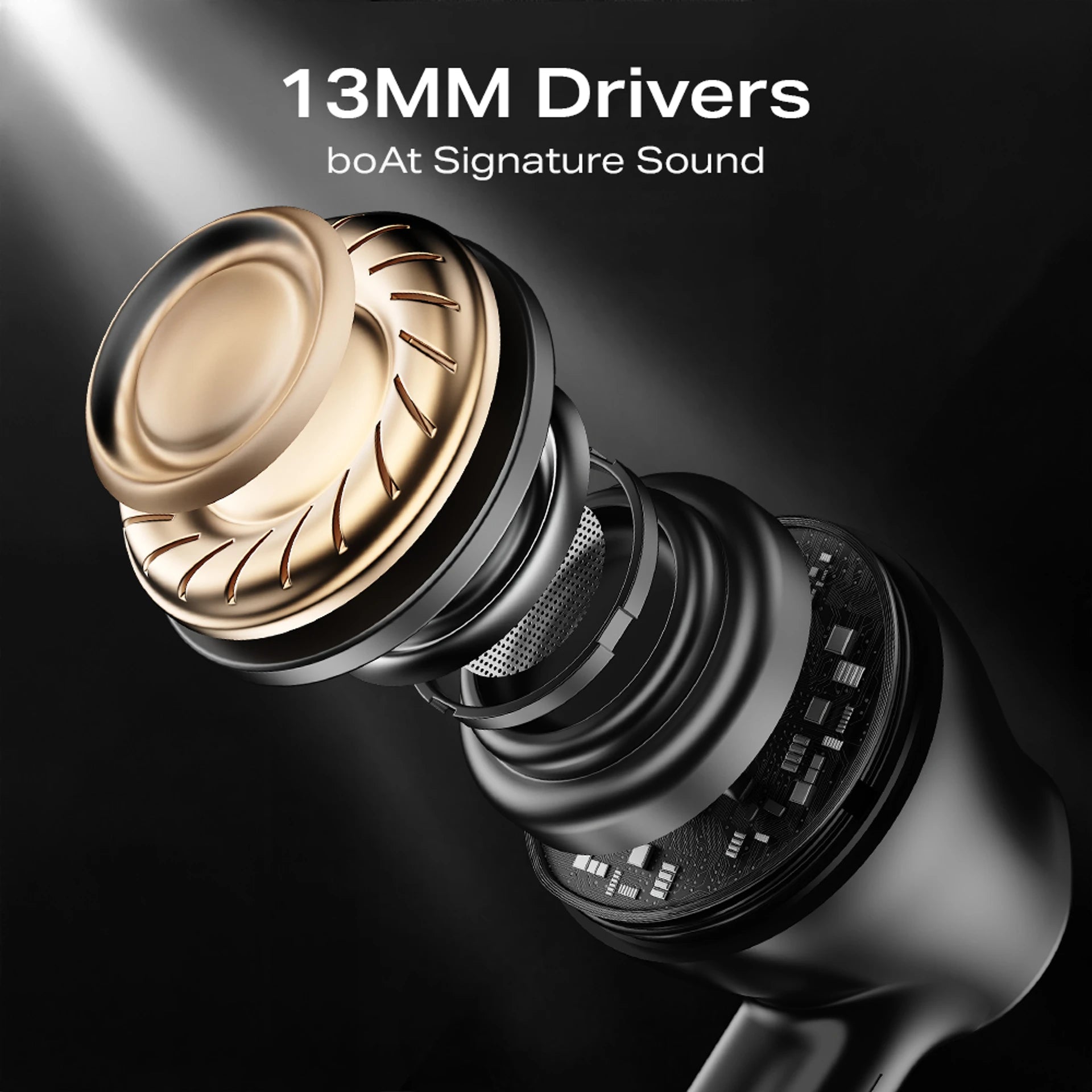 boAt Airdopes 131 Gen 2, 13mm Drivers, 70H Battery