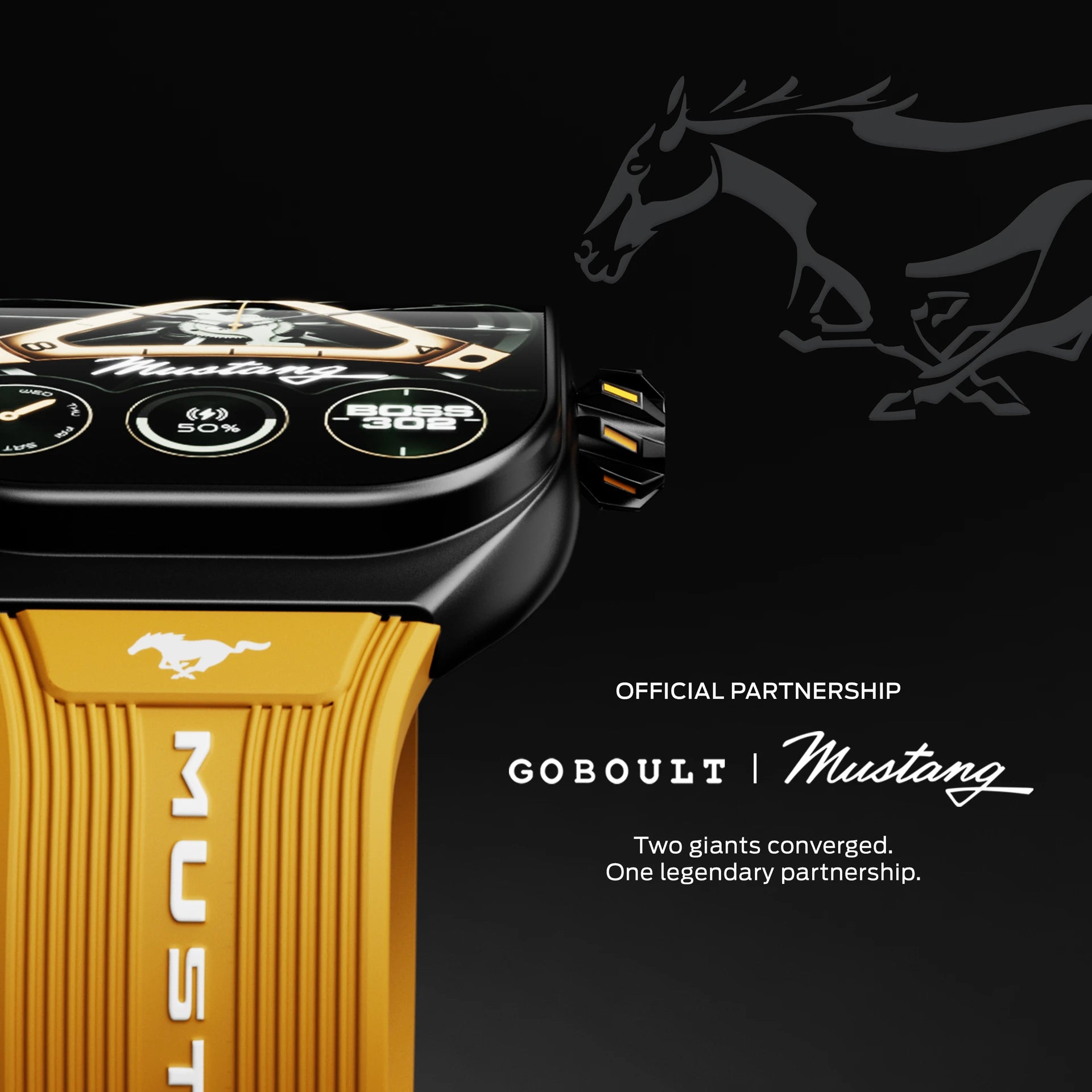 GOBOULT Mustang Muscle IP68 Smartwatch