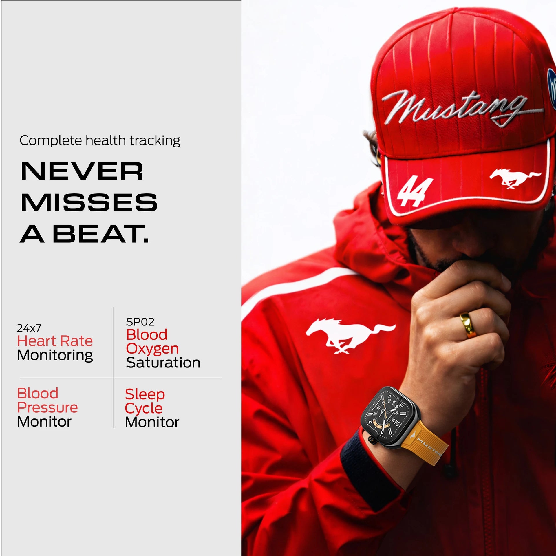 GOBOULT Mustang Muscle IP68 Smartwatch