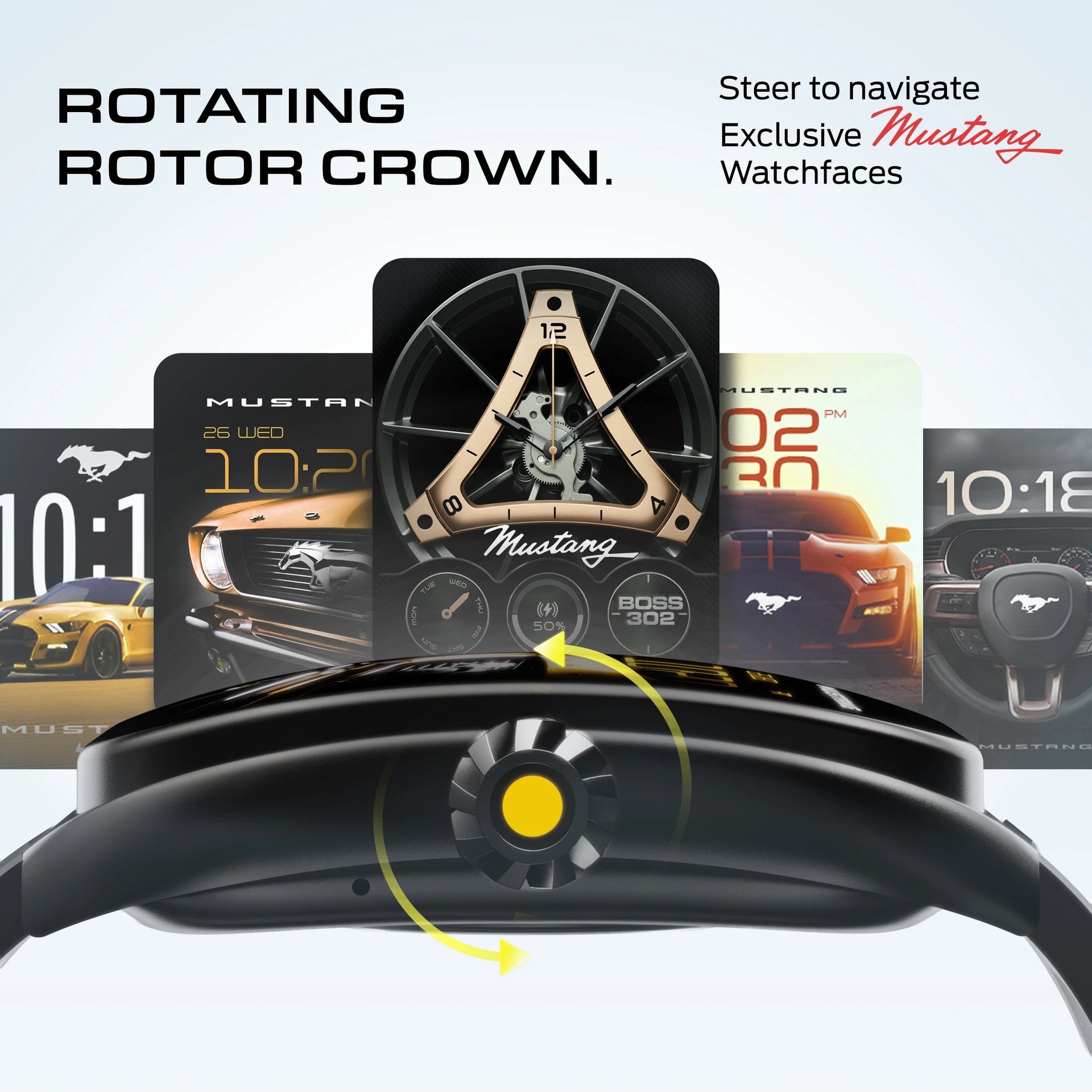 GOBOULT Mustang Muscle IP68 Smartwatch