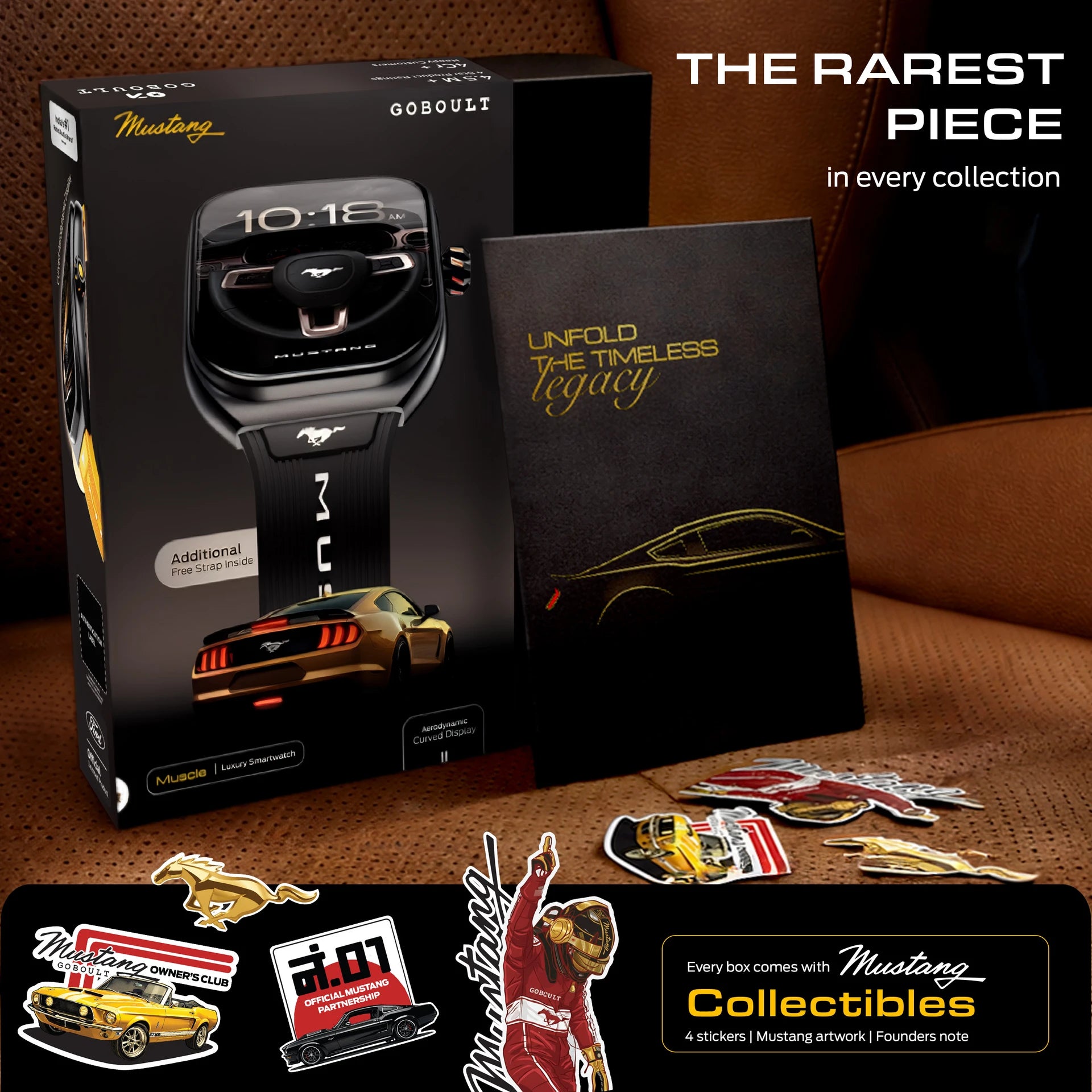 GOBOULT Mustang Muscle IP68 Smartwatch