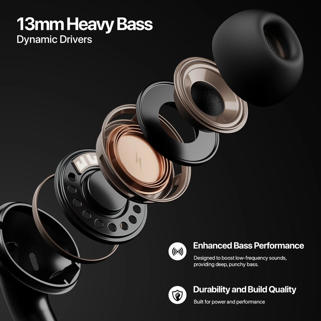 Fire-Boltt Aero TWS Earbuds (Black)