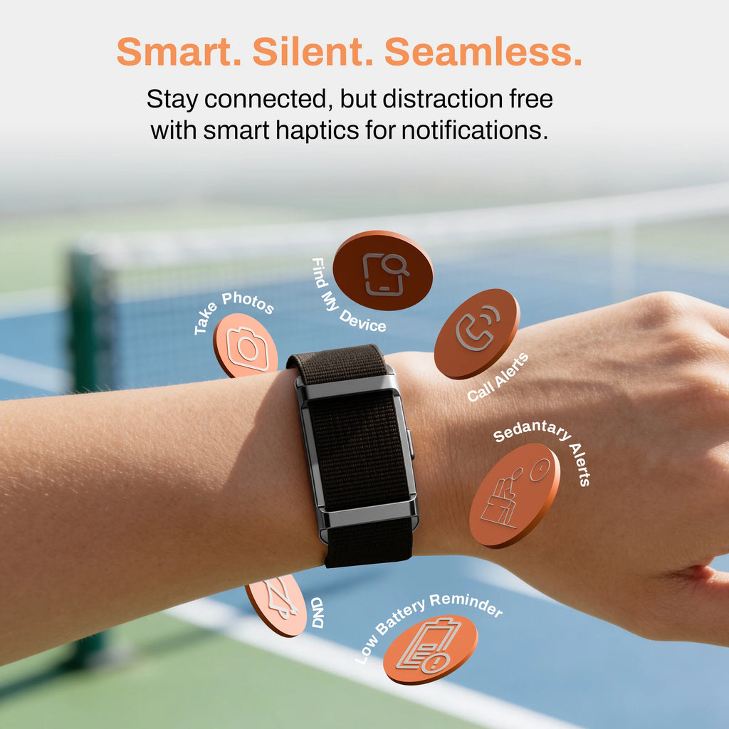 Pebble Qore 2 Fitness Band (Black)