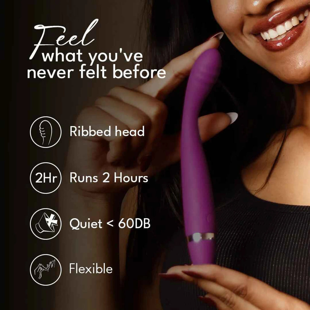 Personal Wellness Massager for Women – 10 Modes, Waterproof & Quiet Motor