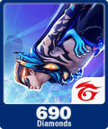 Free Fire 690 Diamonds Top-Up
